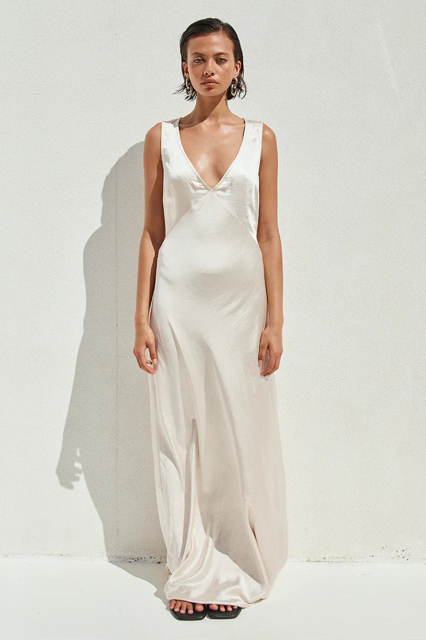 Kalli Maxi Dress - Cream