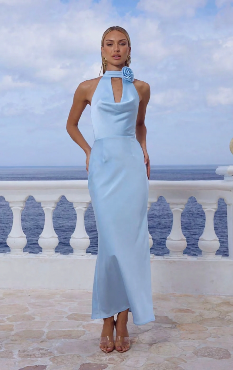 Estelle Maxi Dress - Sky Blue
