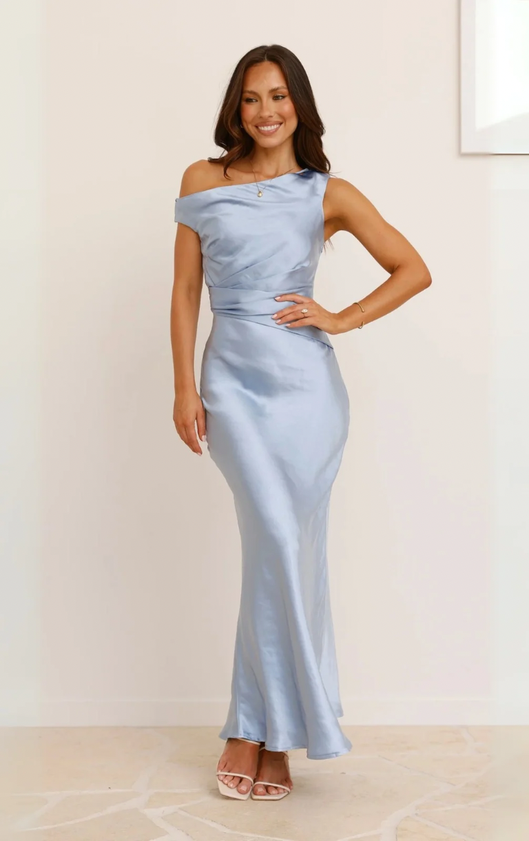 Auria Maxi Dress - Blue