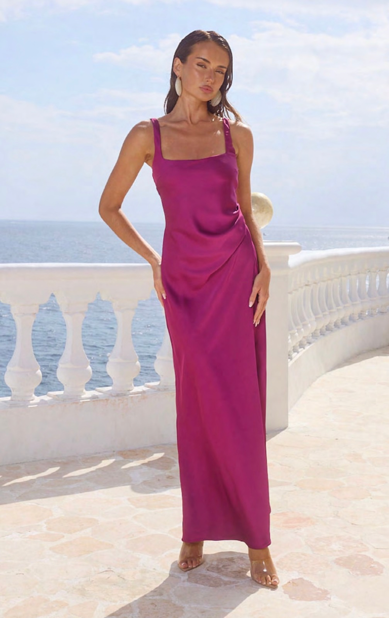 Esme Maxi Dress - Plum