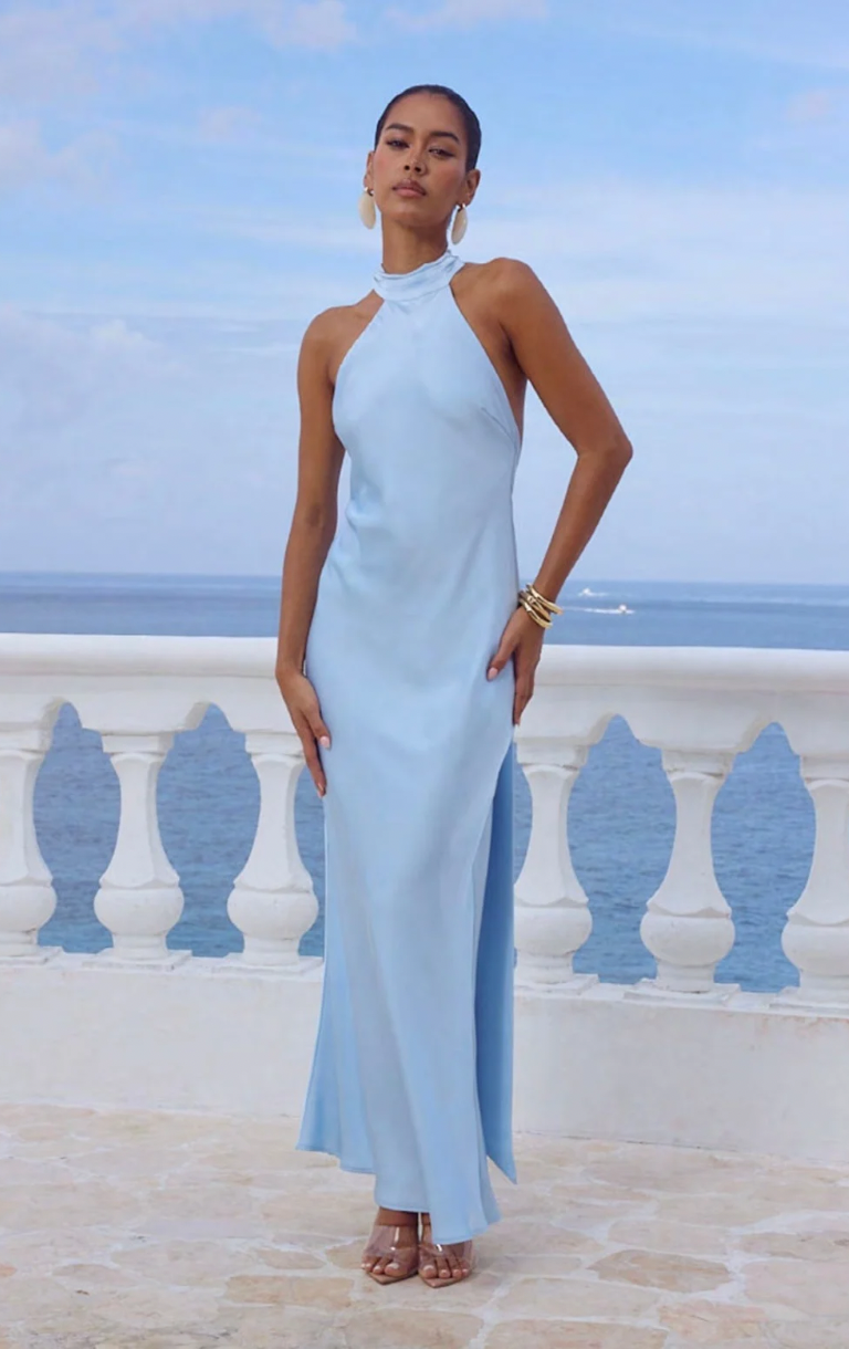 Arabelle Maxi Dress - Sky Blue