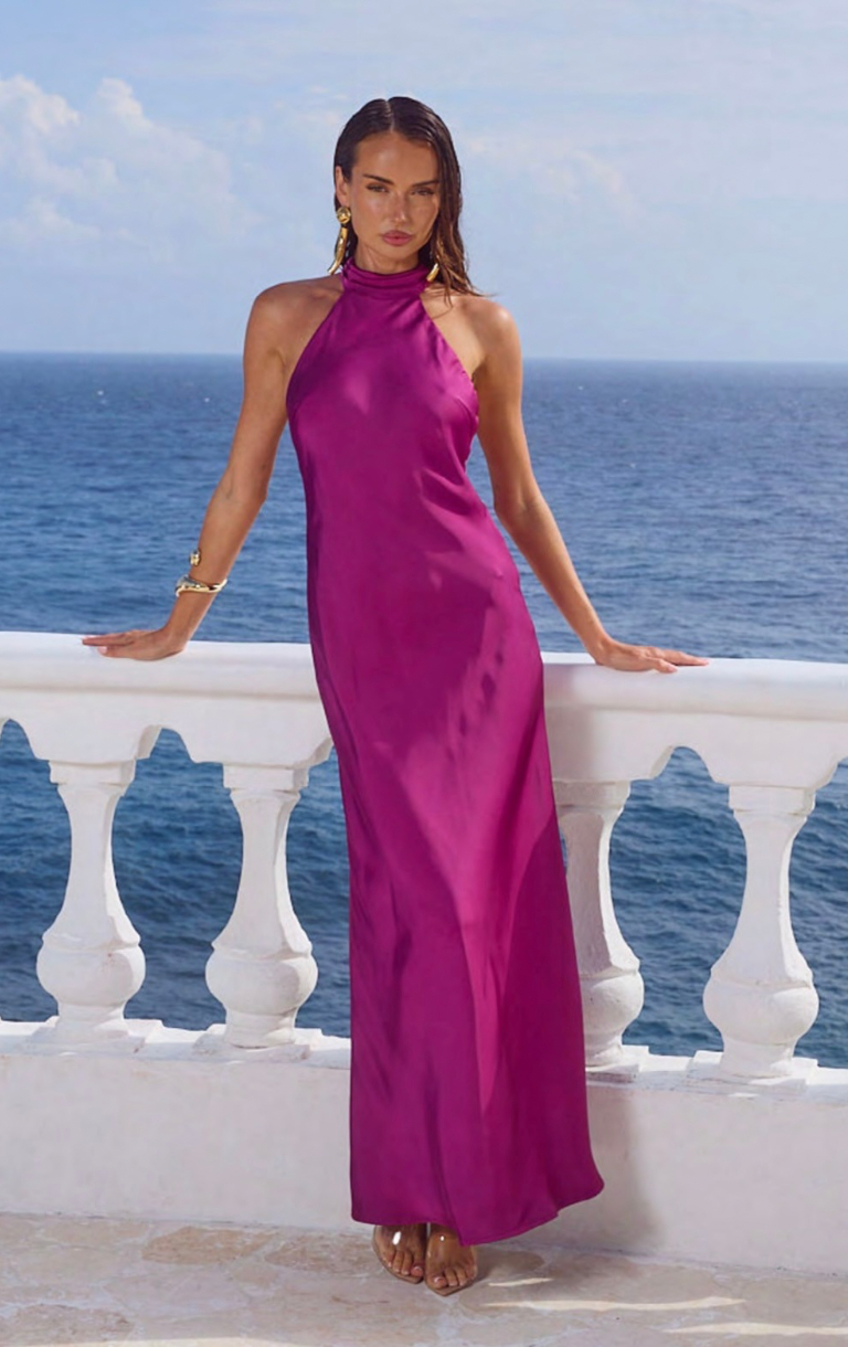 Arabelle Maxi Dress - Plum