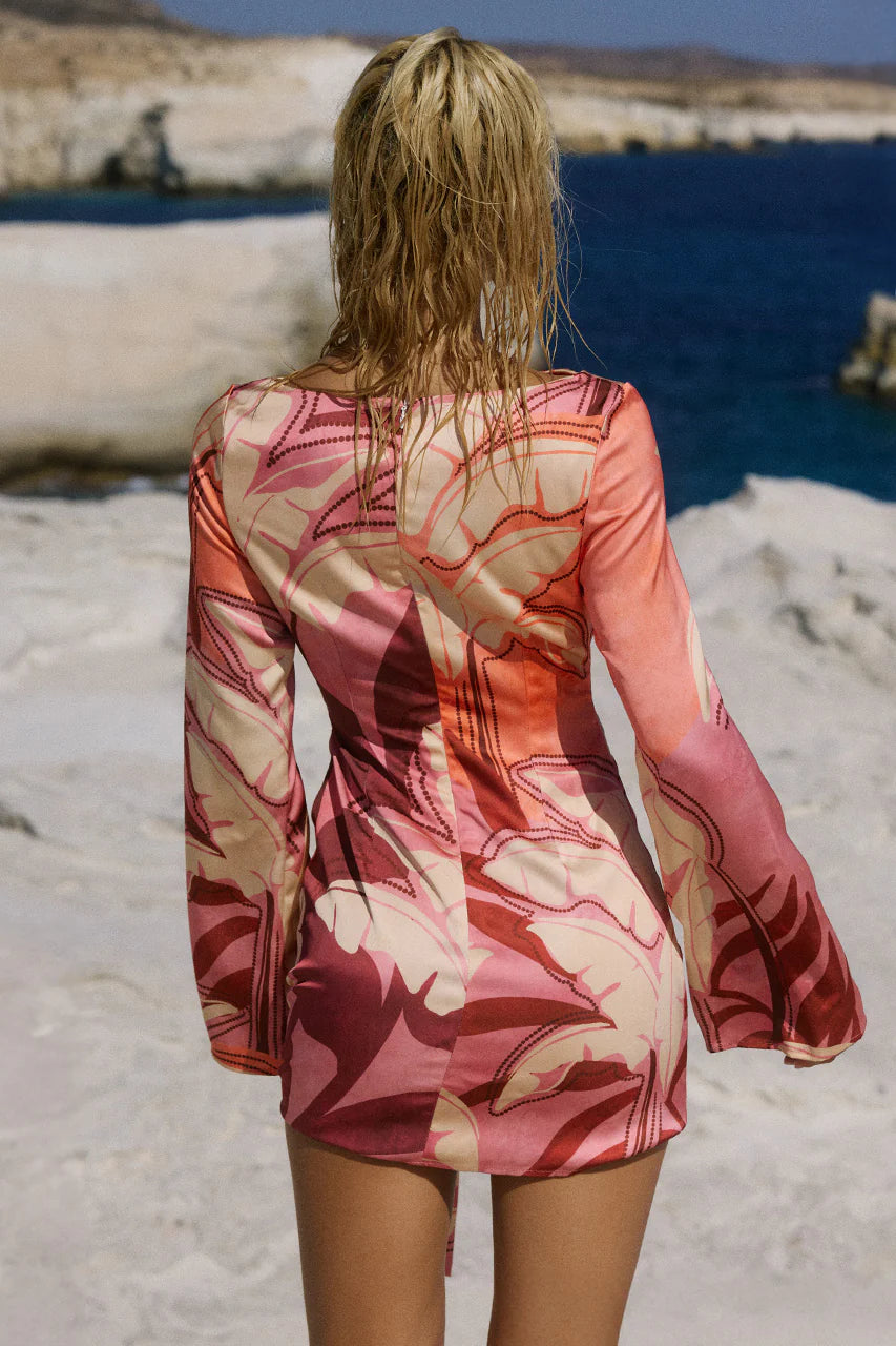 Kaeli Ling Sleeve Mini Dress - Kaeli Berry