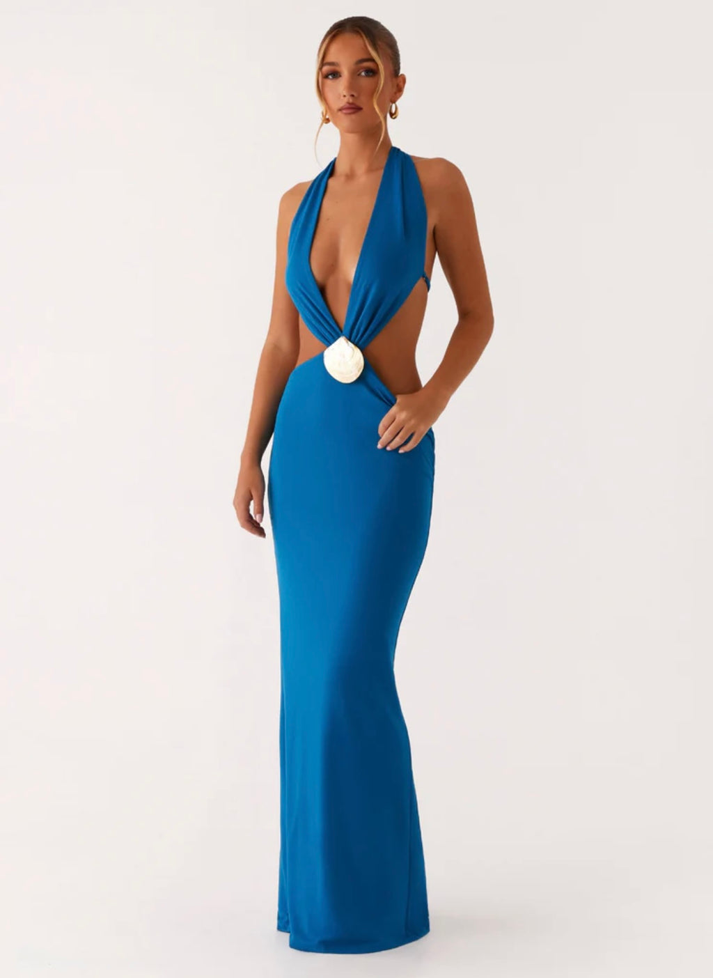 Liv Maxi Dress - Blue Shell