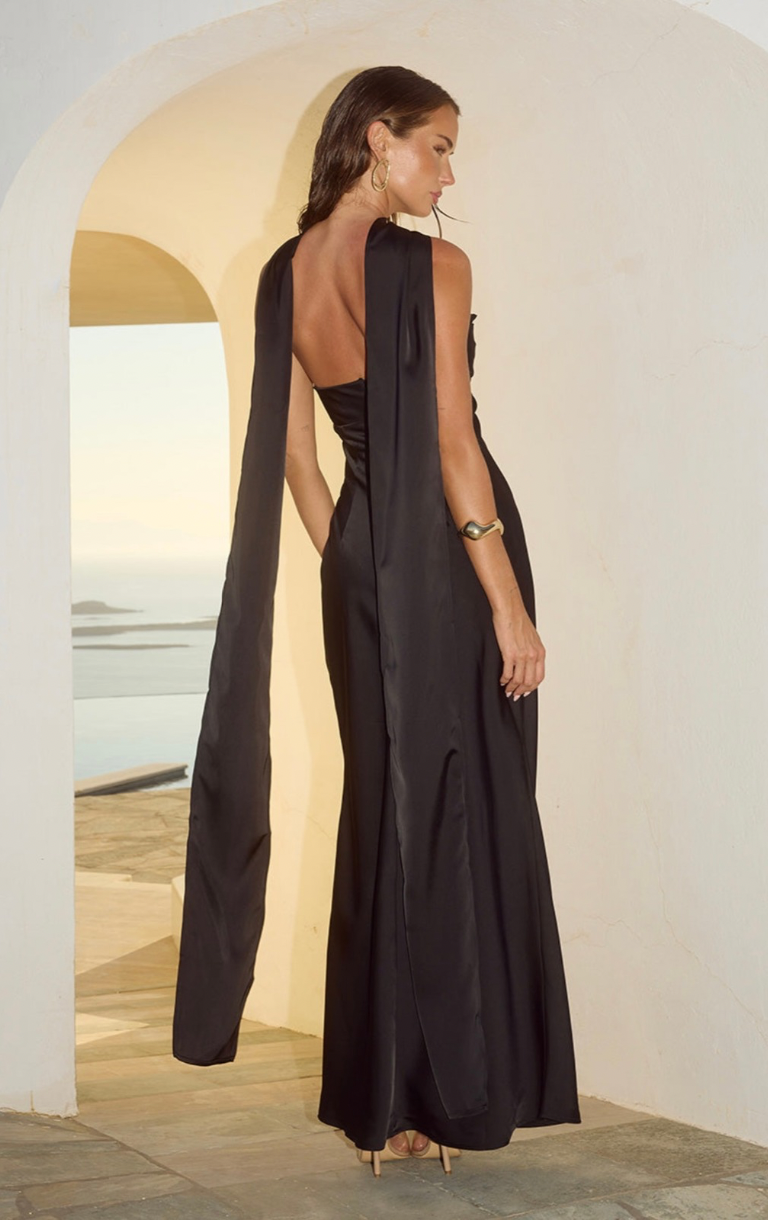 Madeleine Maxi Dress - Black