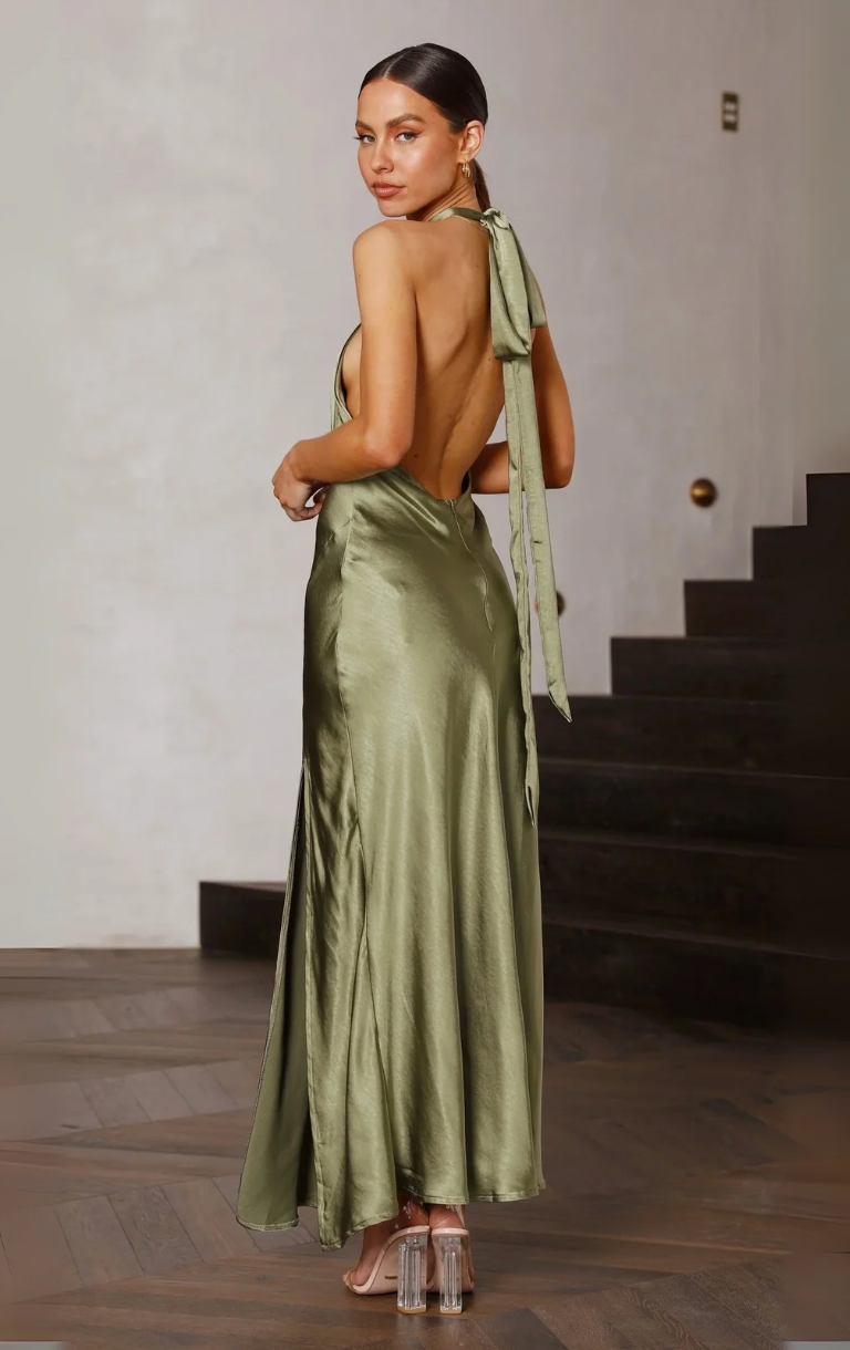 Amalia Maxi Dress - Olive