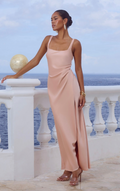 Esme Maxi Dress - Peach
