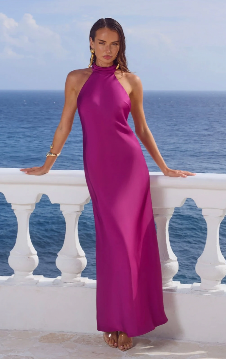 Arabelle Maxi Dress - Plum