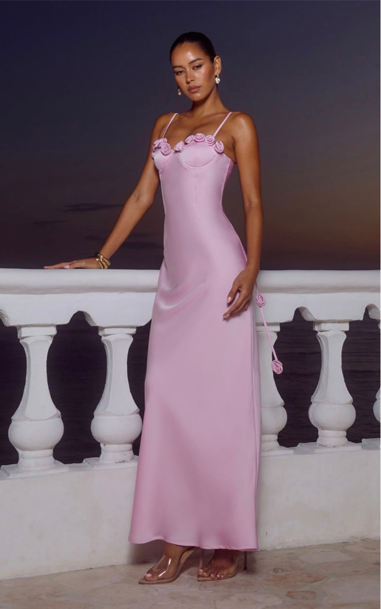 Lavena Maxi Dress - Petal