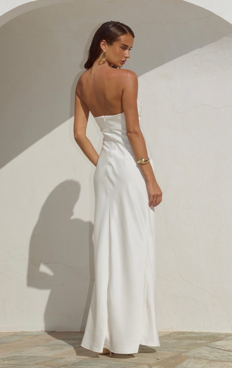 Madeleine Maxi Dress - Pearl