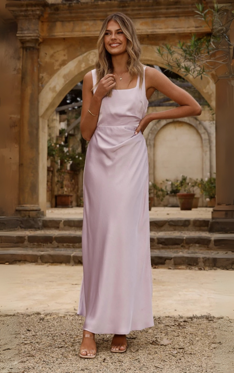 Adeline Maxi Dress - Lilac