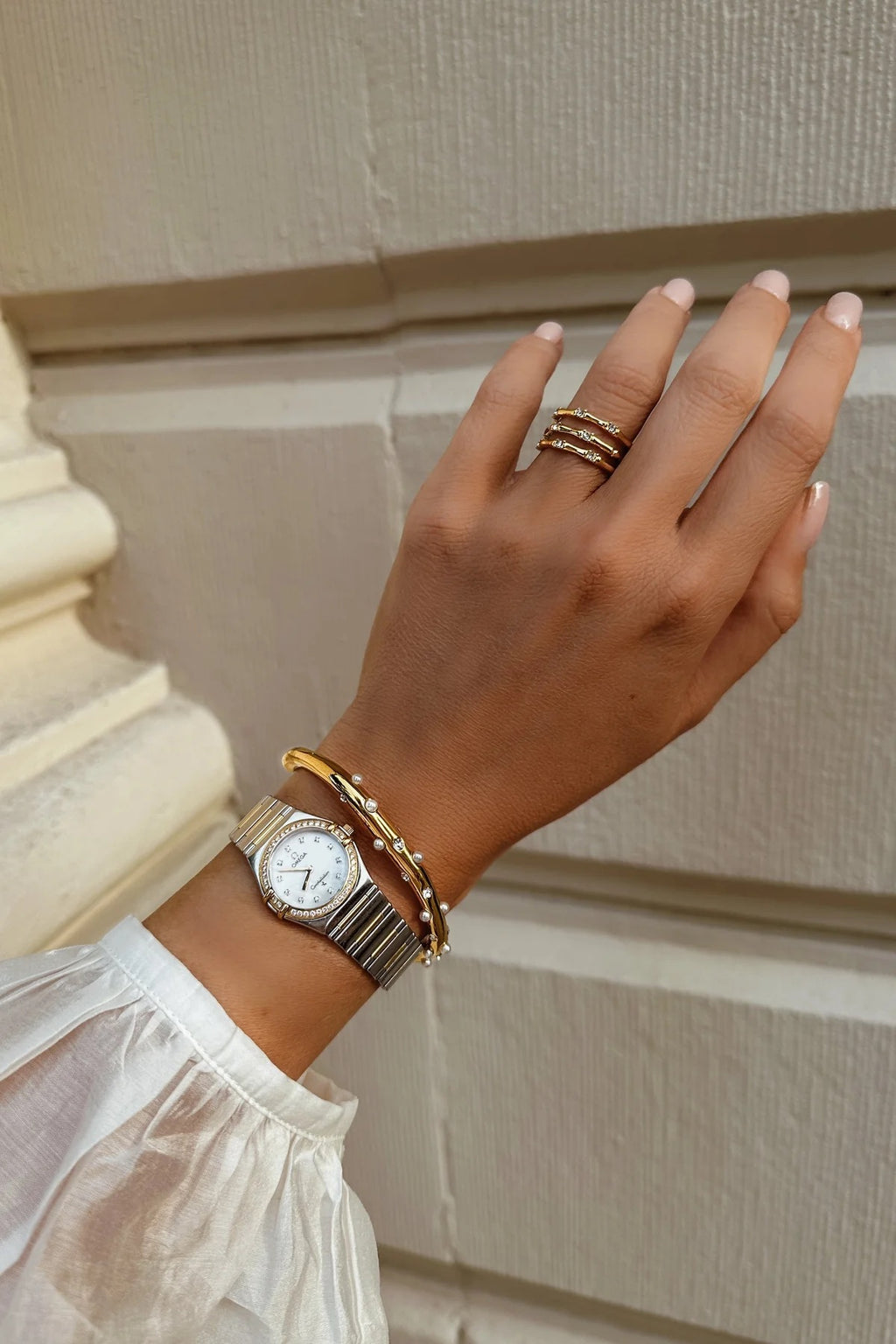 Zanah 18K Gold Cuff