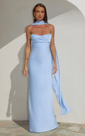 Madeleine Maxi Dress - Sky Blue