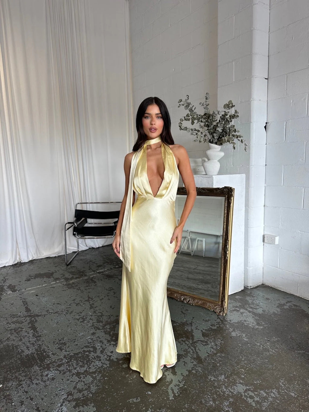 Malibu Maxi Dress - Lemon