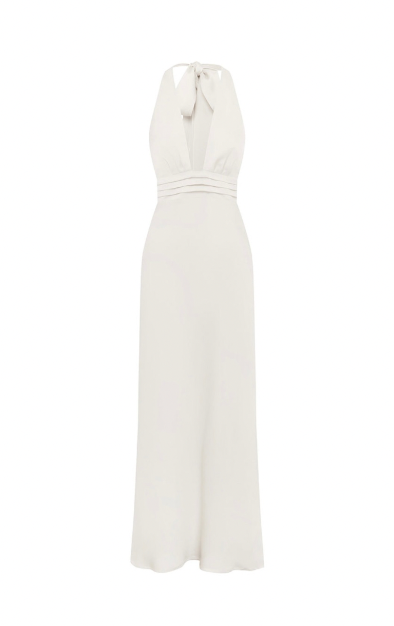 Sylvie Maxi Dress - Pearl