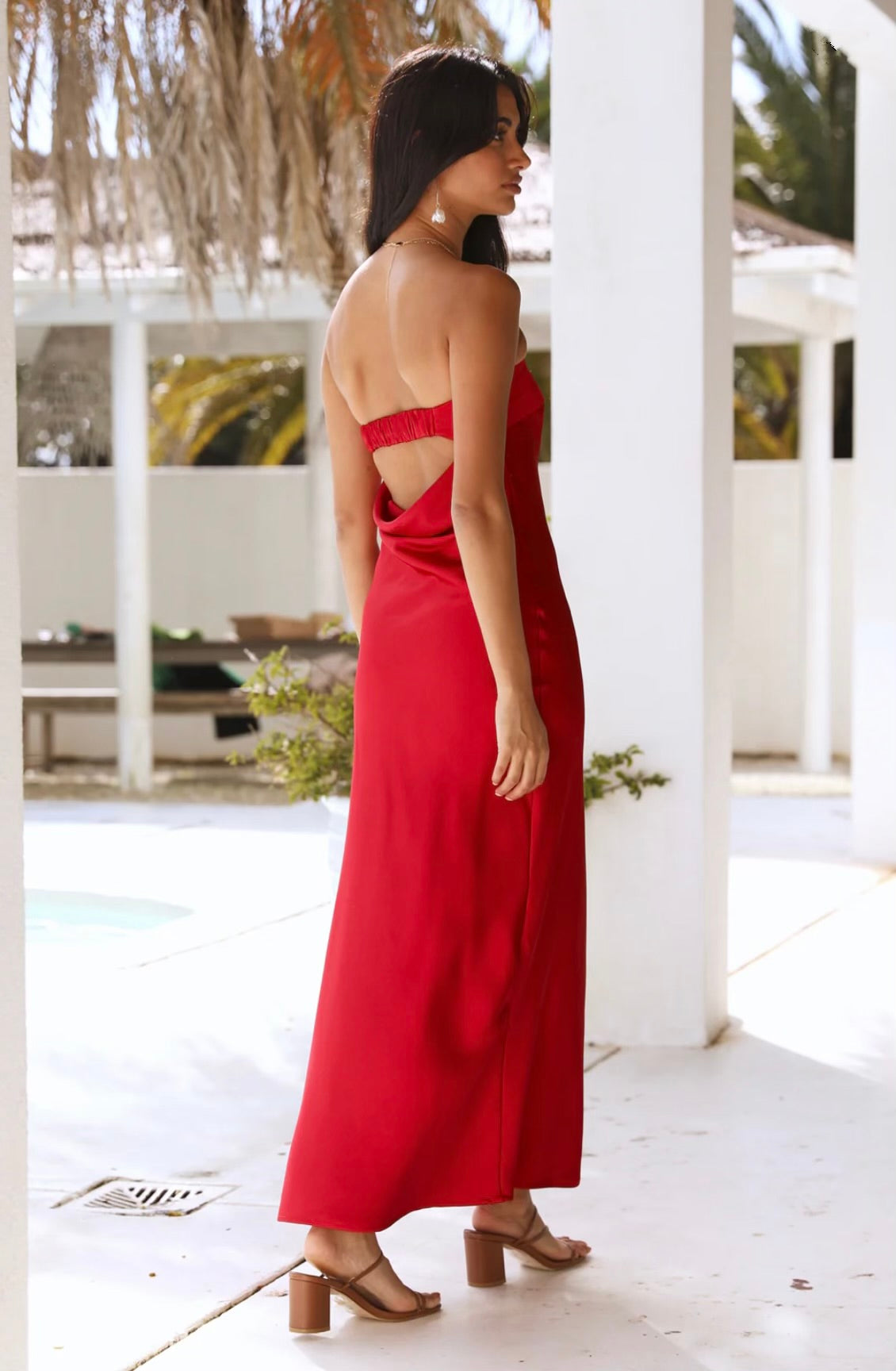 Hailey Dress - Red