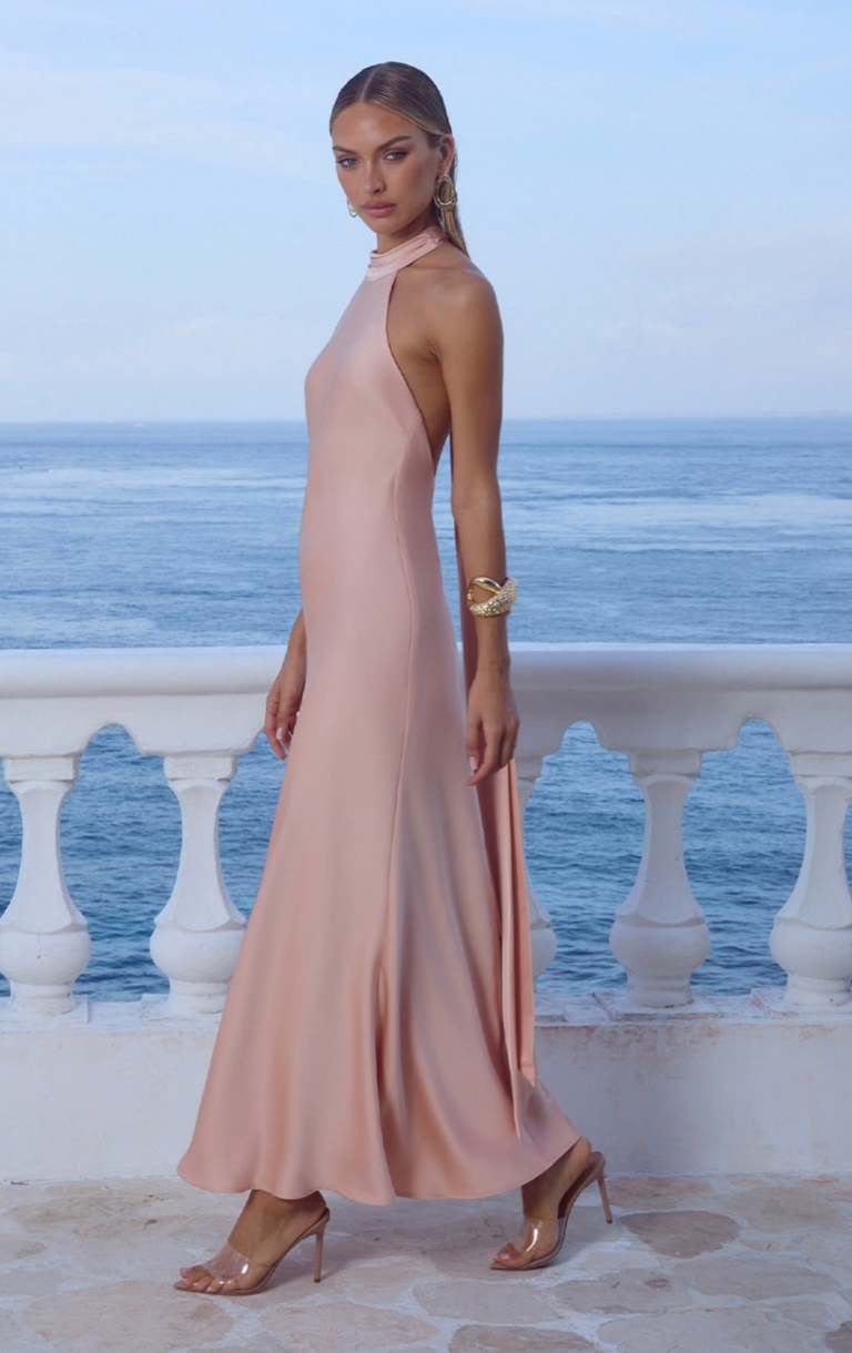 Arabelle Maxi Dress - Peach