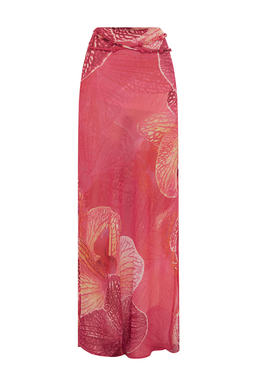 Brandy Maxi Skirt - Isabel Pink