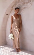 Ziah Maxi Dress - Latte