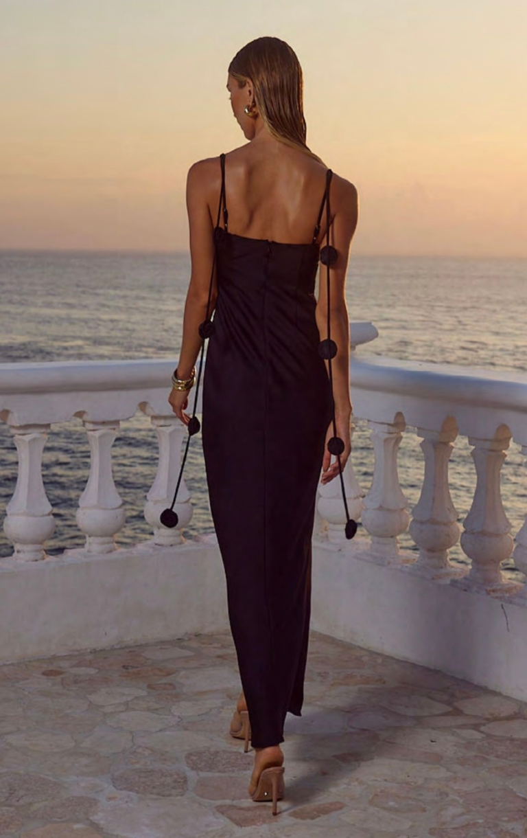Lavena Maxi Dress - Black