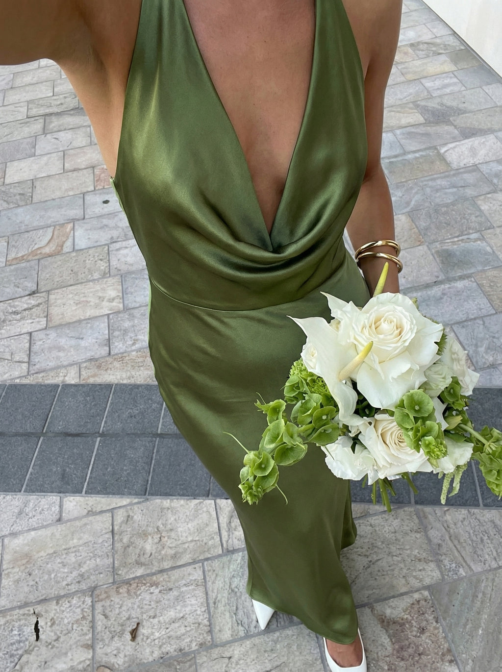 Posey Maxi Dress - Olive