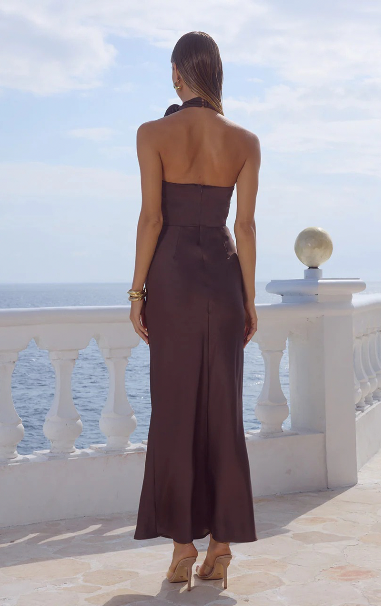 Estelle Maxi Dress - Bitter Chocolate