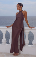 Arabelle Maxi Dress - Bitter Chocolate
