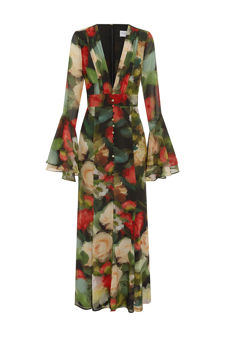 Sari Maxi Dress - Asha Print