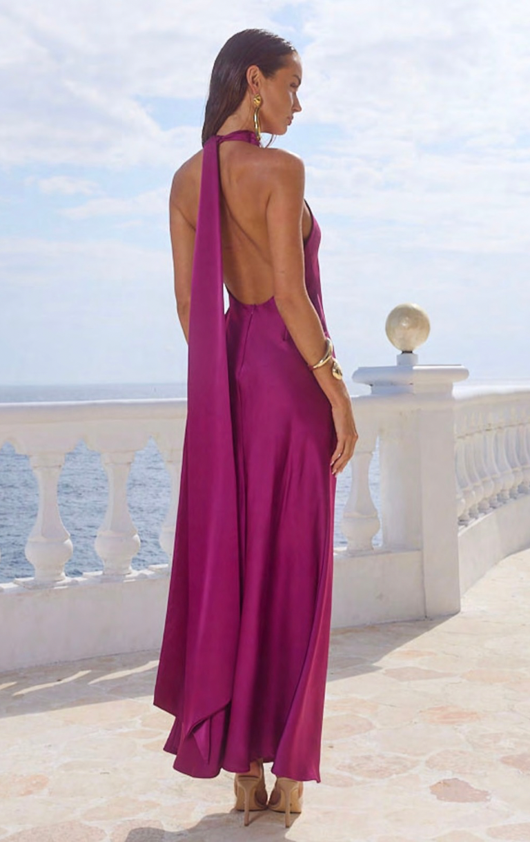 Arabelle Maxi Dress - Plum