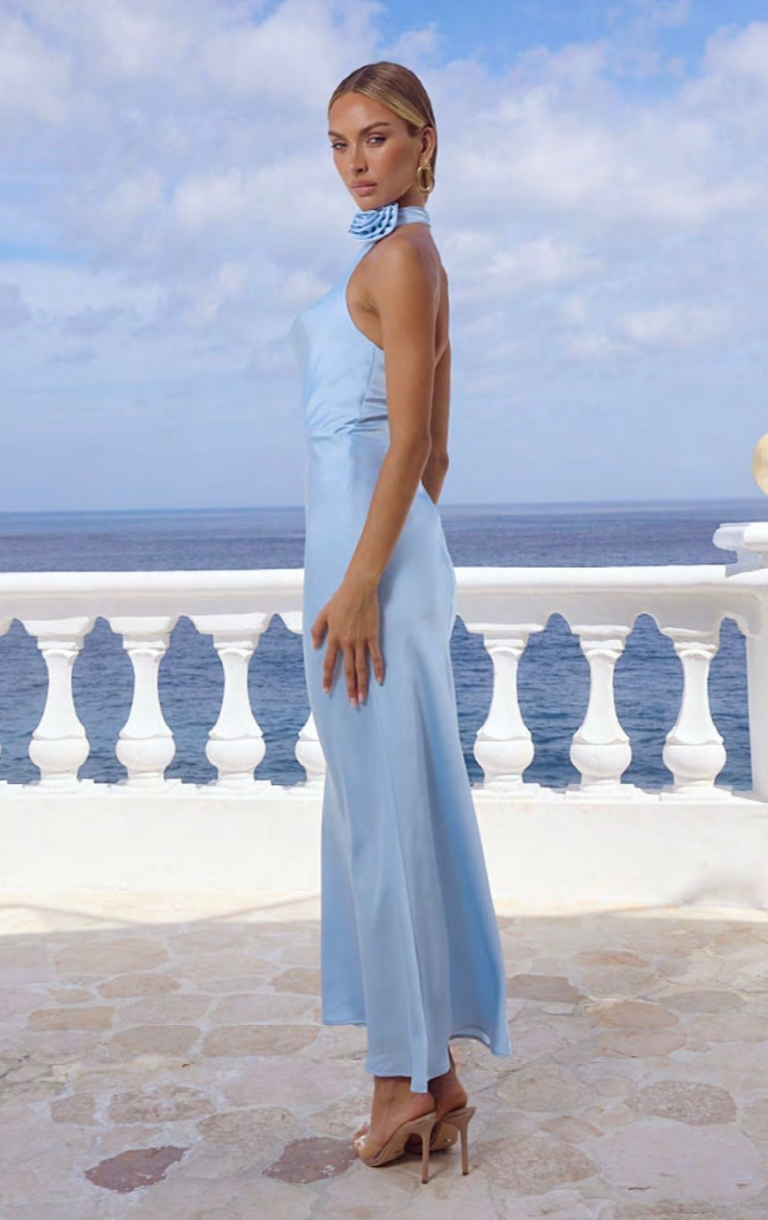 Estelle Maxi Dress - Sky Blue