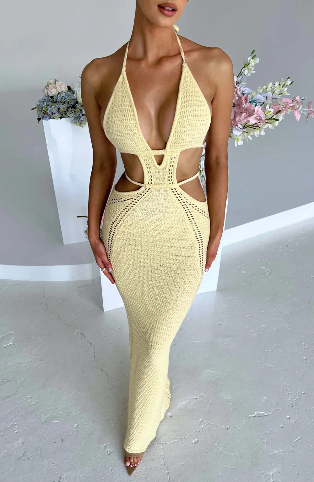 Kimberly Yellow Dress