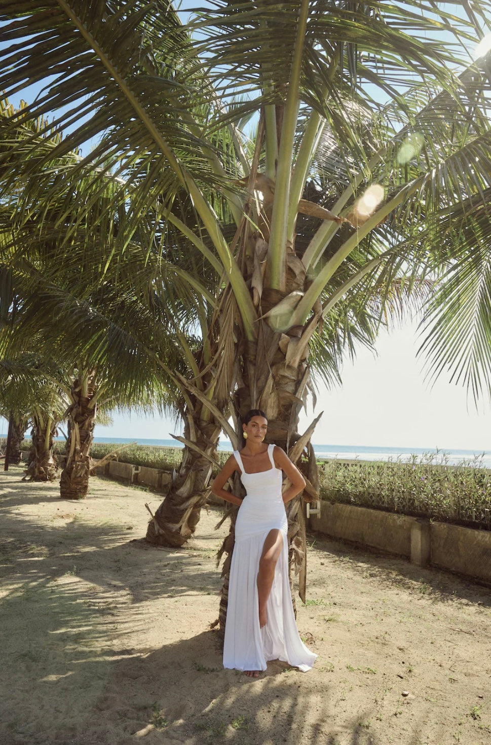 Carly Maxi Dress - White