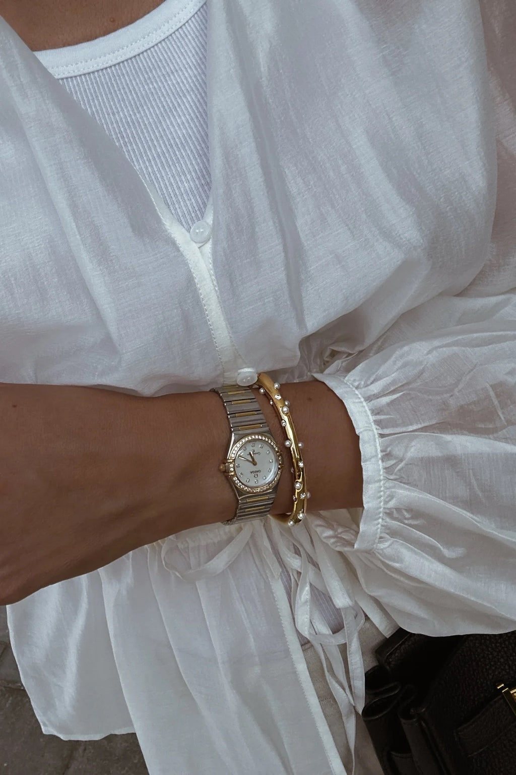 Zanah 18K Gold Cuff