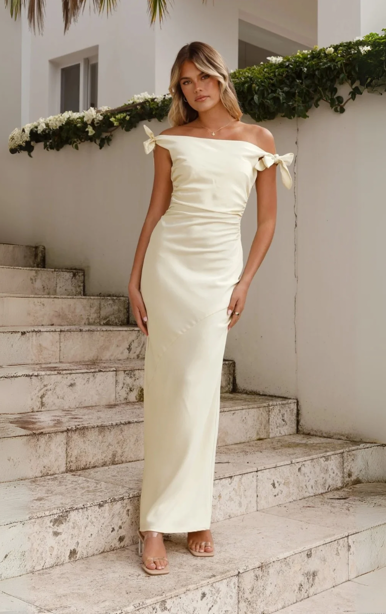 Frida Maxi Dress - Yellow