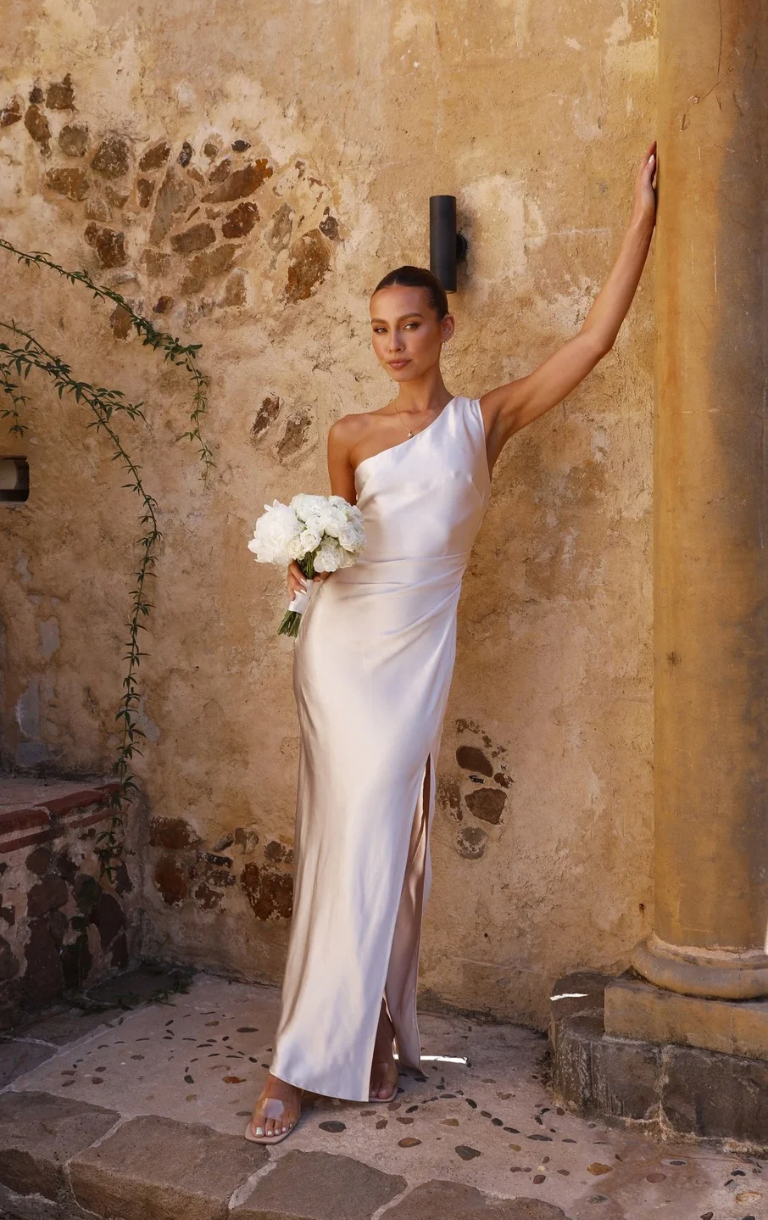 Victoria Maxi Dress - Champagne