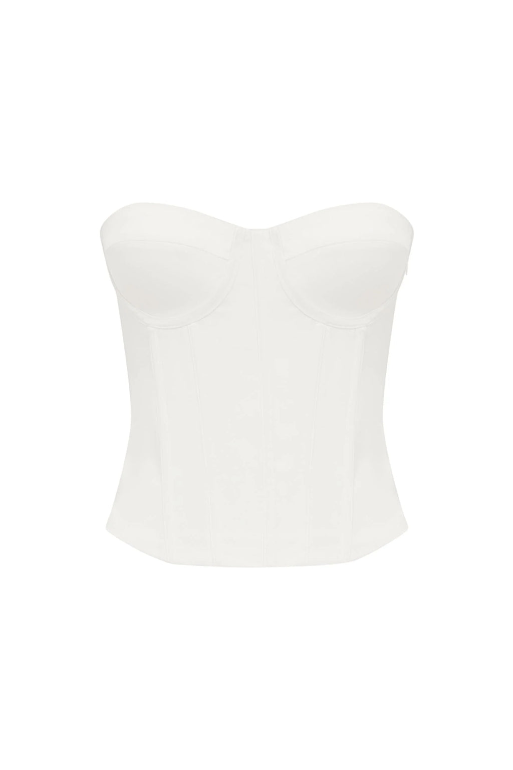 Juliette Strapless Bustier - Ivory
