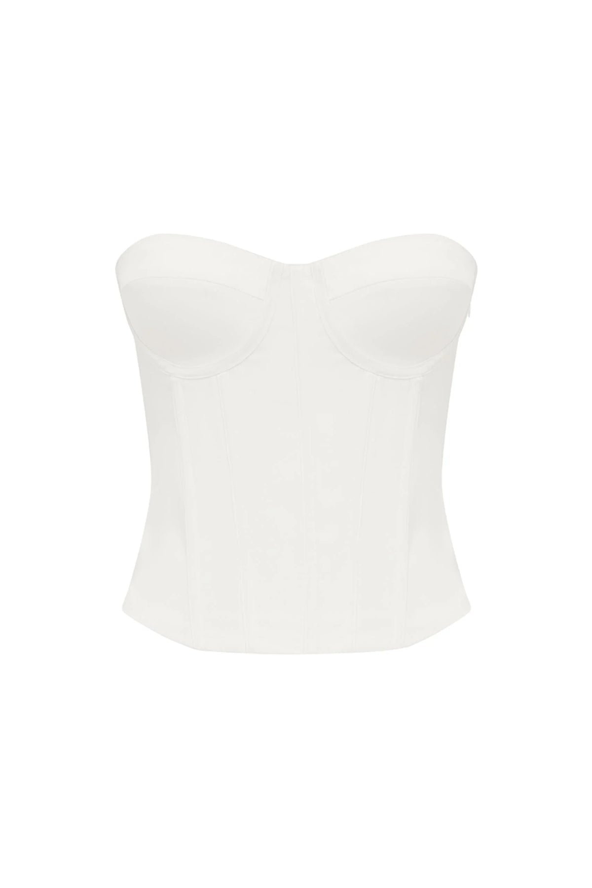 Juliette Strapless Bustier - Ivory