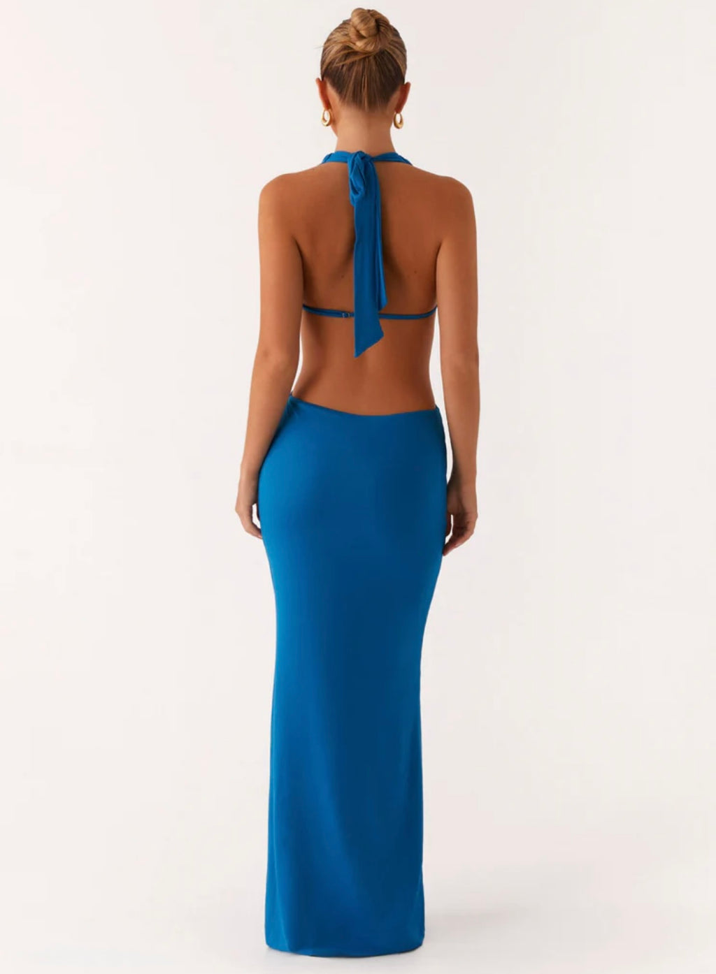 Liv Maxi Dress - Blue Shell