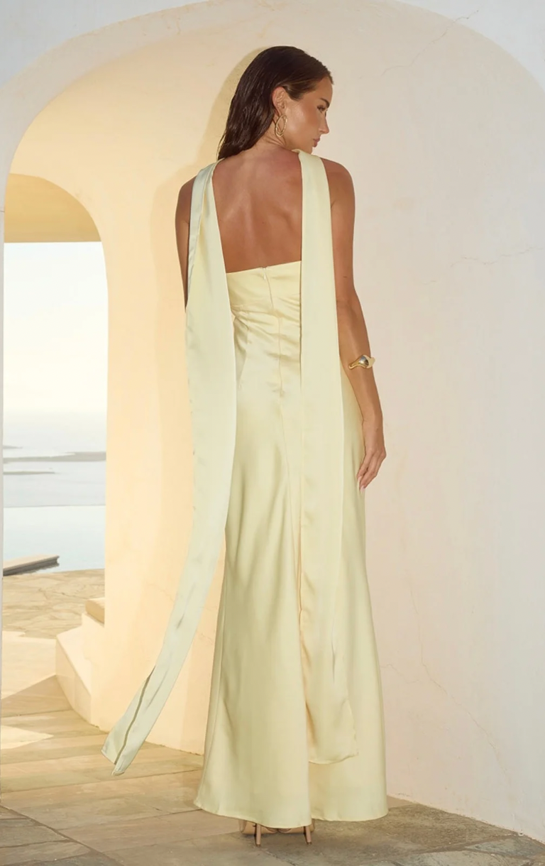Madeleine Maxi Dress - Buttermilk
