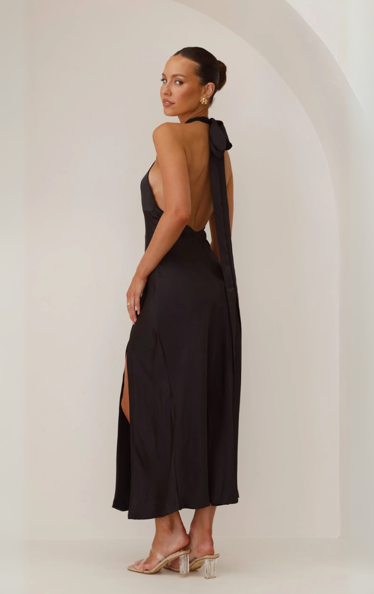 Amalia Maxi Dress - Black