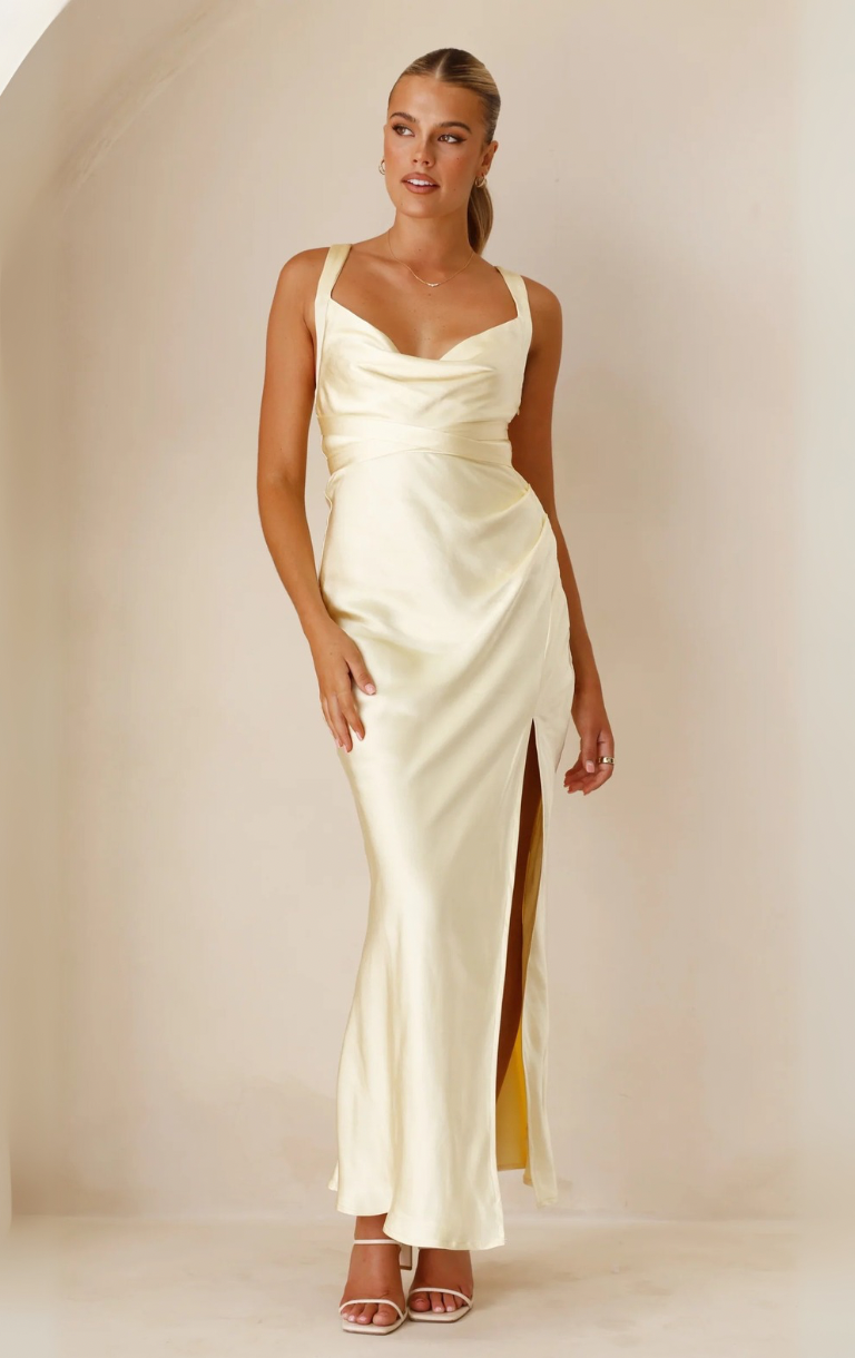 Zendaya Maxi Dress - Yellow