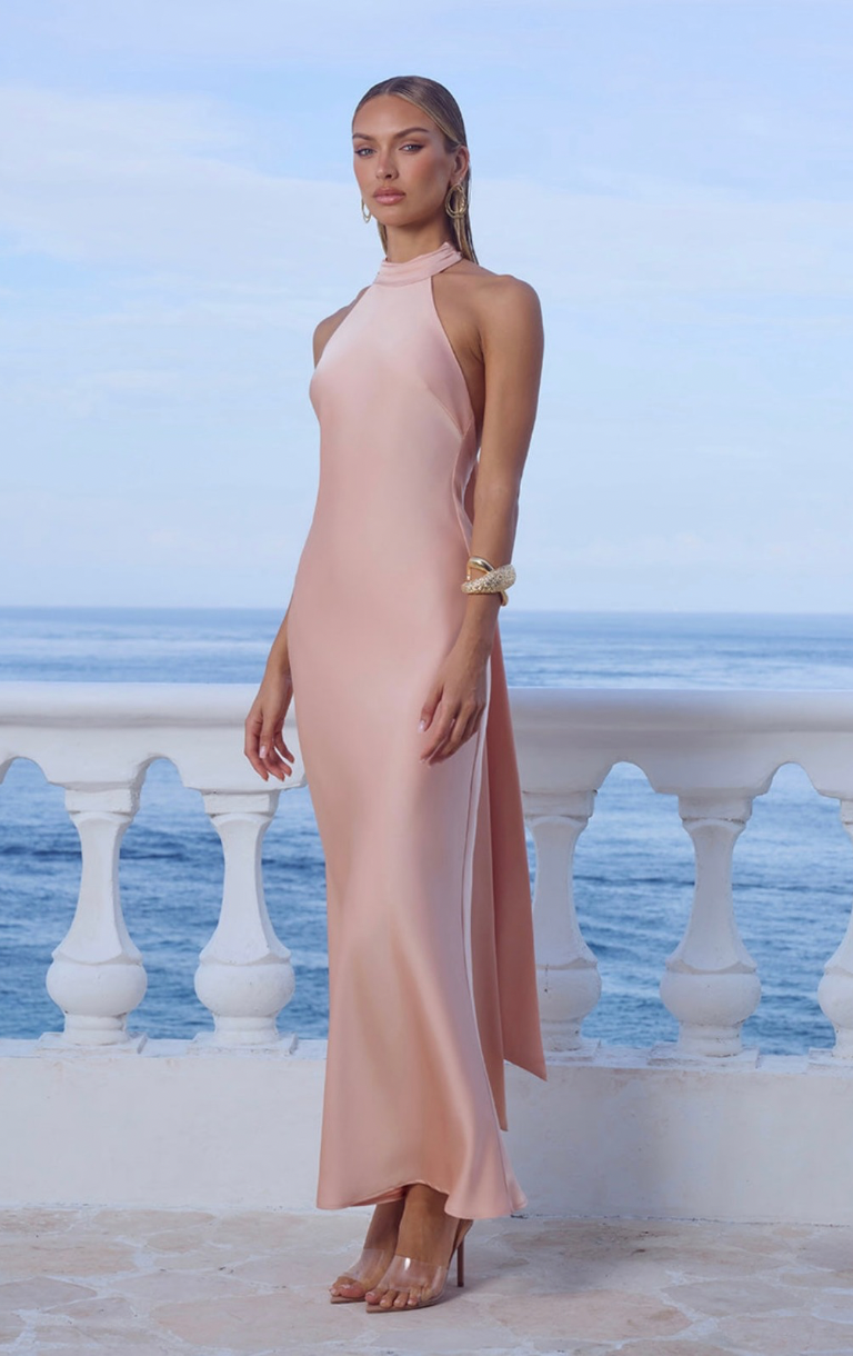 Arabelle Maxi Dress - Peach