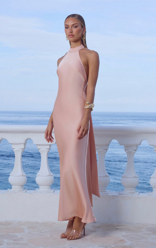 Arabelle Maxi Dress - Peach