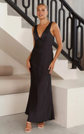 Sofia Maxi Dress - Black