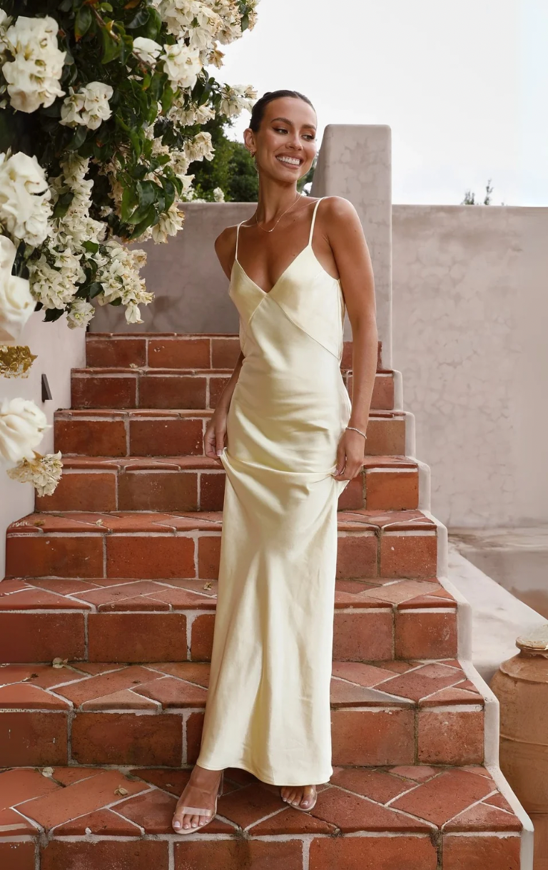 Gisella Maxi Dress - Yellow