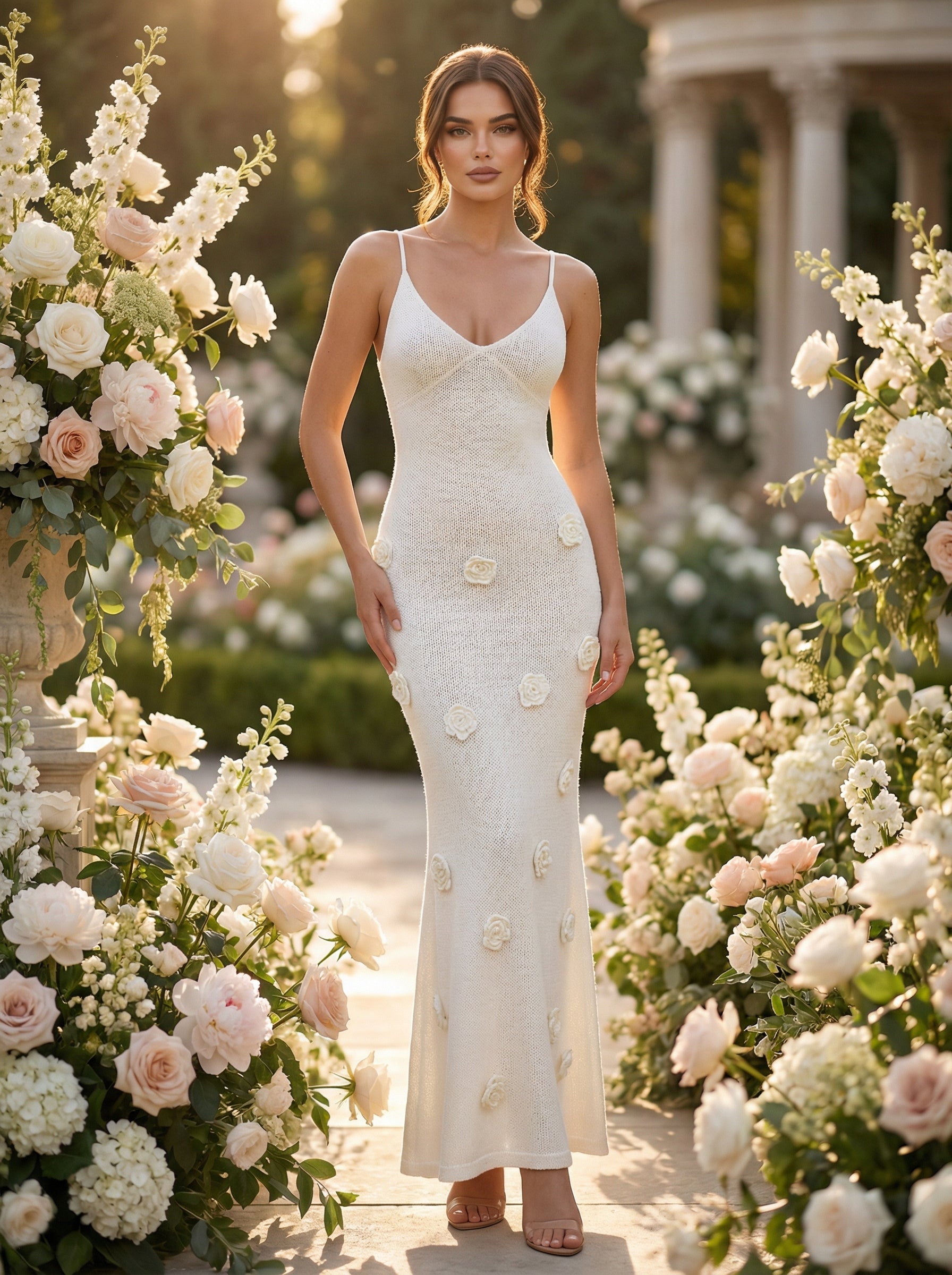 Rosa knit maxi Dress