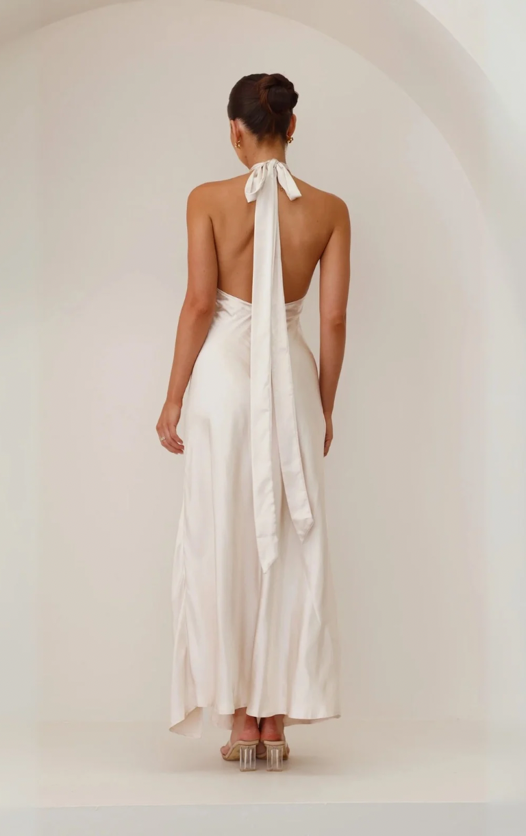 Amalia Maxi Dress - Champagne