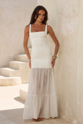Tahlia Maxi Dress - White