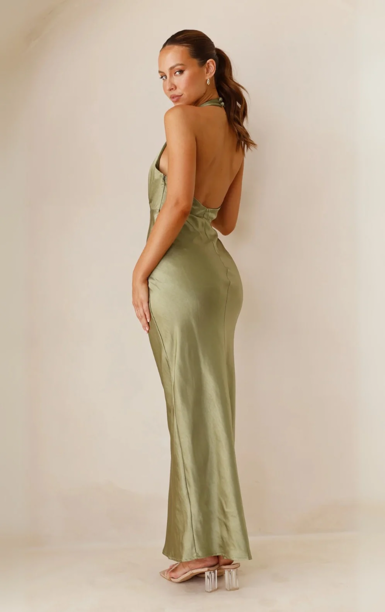 Chloe Maxi Dress - Olive