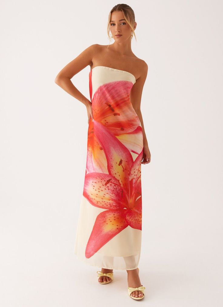 Ava Maxi Dress - Floral Print
